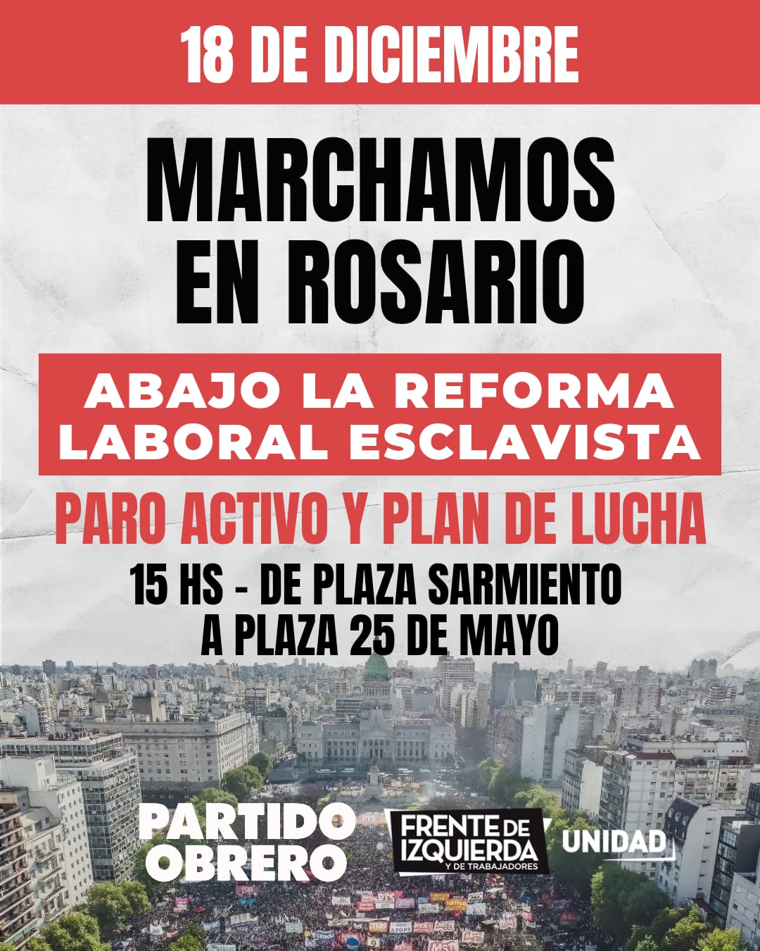 POR UN PARO ACTIVO Y UN PLAN DE LUCHA QUE FRENE LA DESTRUCCIÓN DEL ...